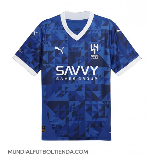 Camiseta Al-Hilal Primera Equipación Replica 2024-25 mangas cortas